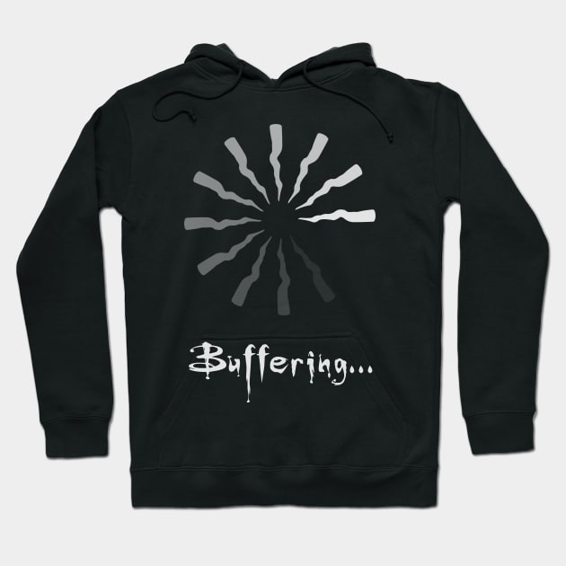 Buffering Hoodie by winstongambro